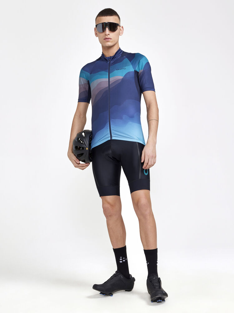 Craft Adv Endur Graphic Jersey 1 M - Aquamarine-Multi [327007] / XS