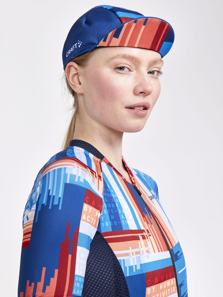 Craft Adv Endur Graphic Jersey W - Blaze/ Multi (retail) [396007] / XS