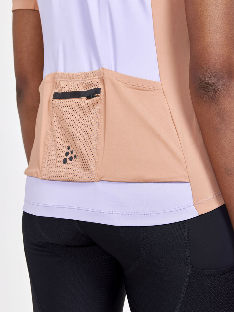 Craft ADV Gravel Ss Jersey W - Lavender-Cliff [723791] / XS