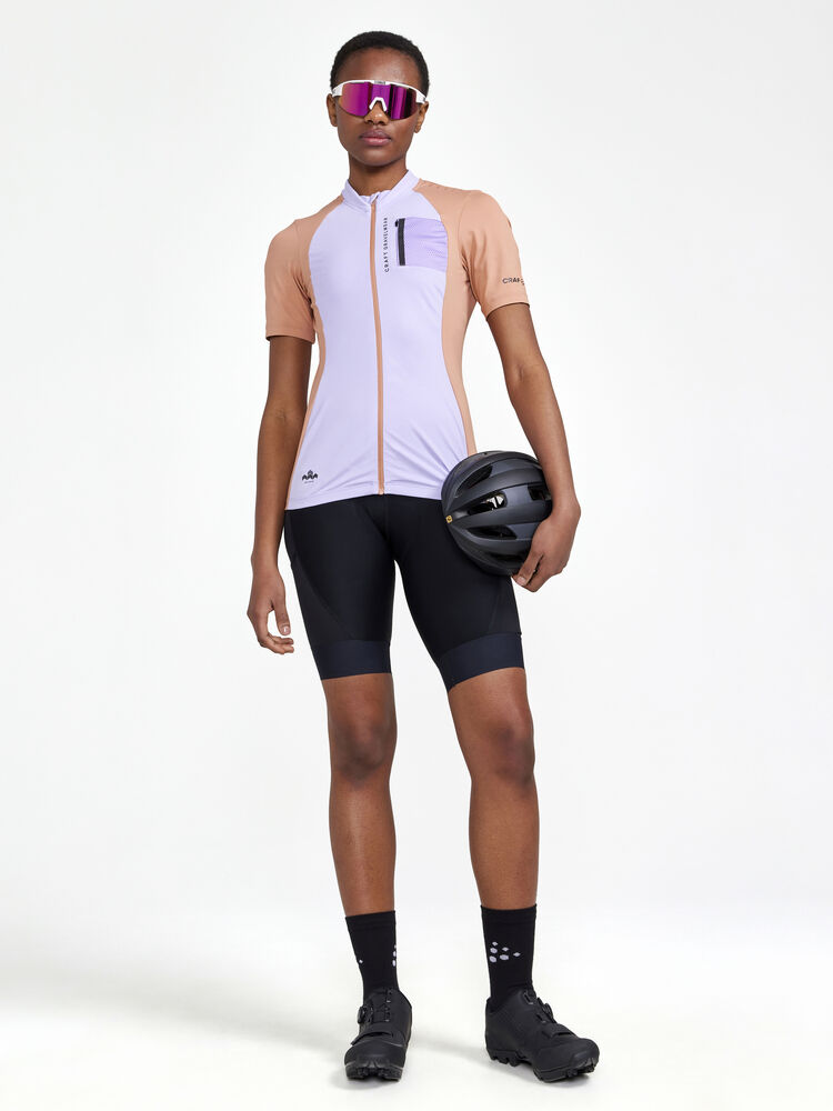 Craft ADV Gravel Ss Jersey W - Lavender-Cliff [723791] / XS