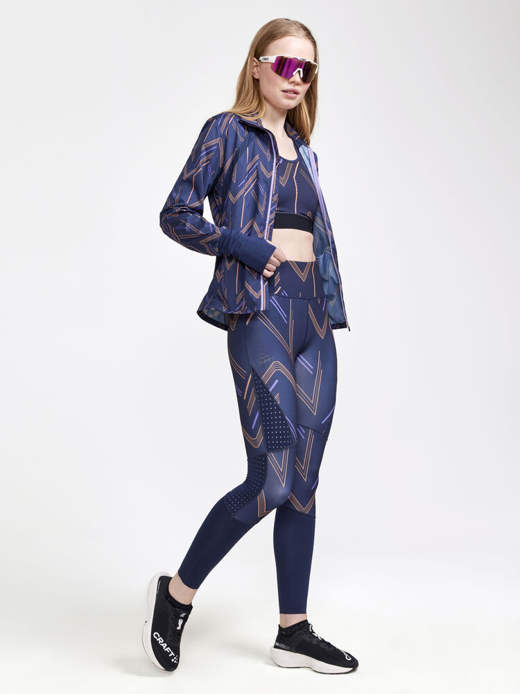 Craft PRO Charge Blocked Tights W - Blaze-Cliff (retail) [396791] / XS