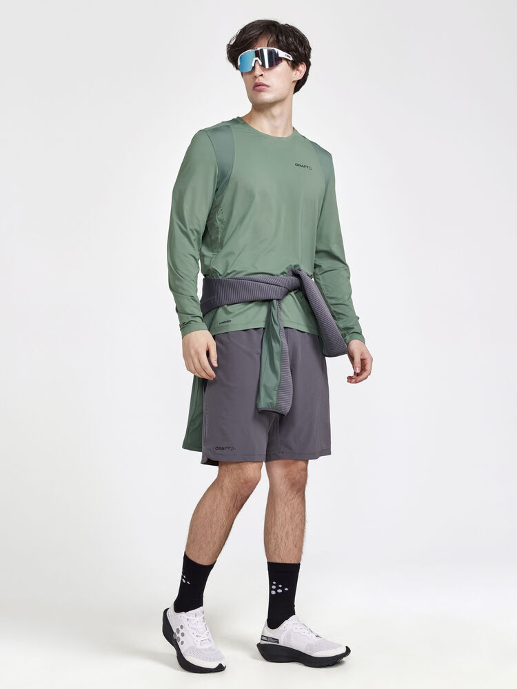 Craft ADV HiT Zip Hoodie M - Moss-Granite [687985] / XS