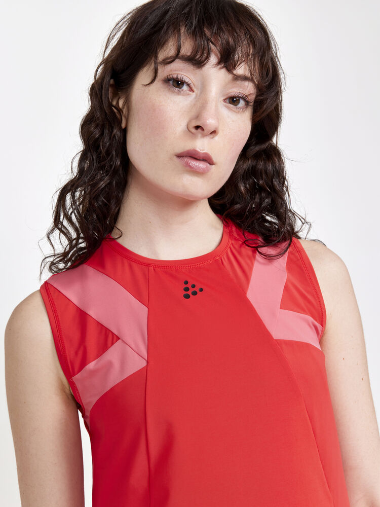 Craft ADV HiT Tank Top W - Reddish (retail) [419000] / XS