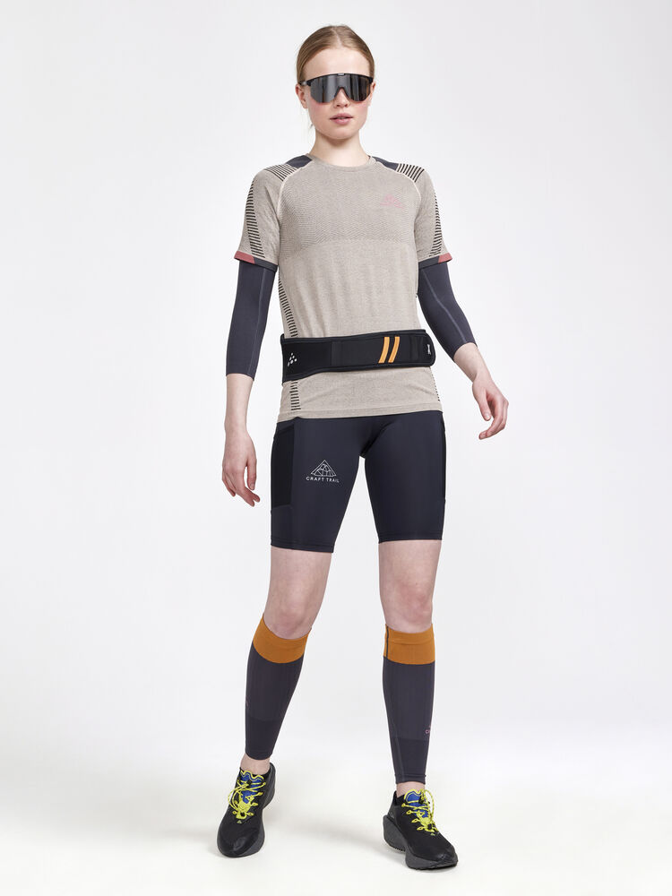 Craft PRO Trail Fuseknit SS Tee W - Ecru-Arrosa [211731] / XS