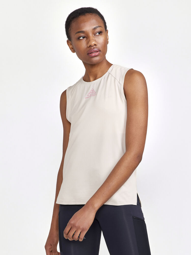 Craft PRO Trail Singlet W - ECRU [211000] / XS