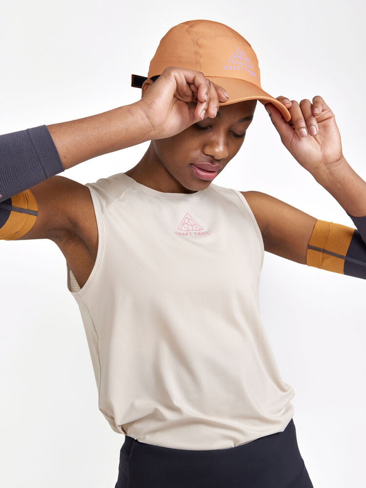 Craft PRO Trail Singlet W - ECRU [211000] / XS