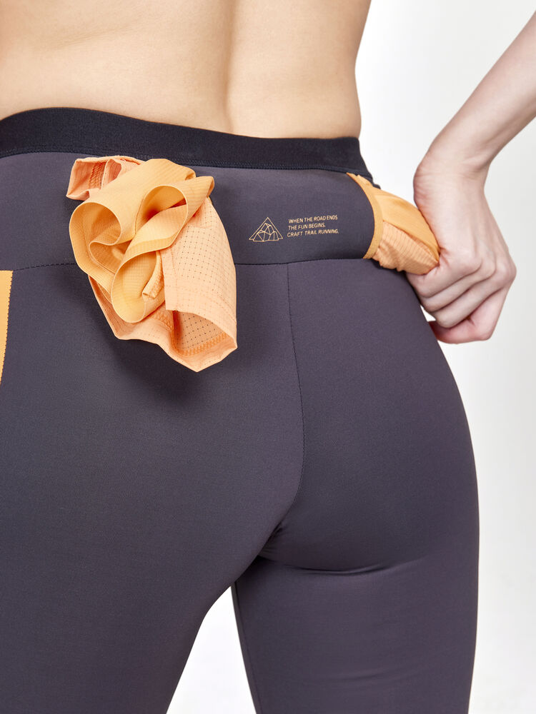 Craft PRO Trail Short Tights W - Slate-Desert (retail) [992574] / XS