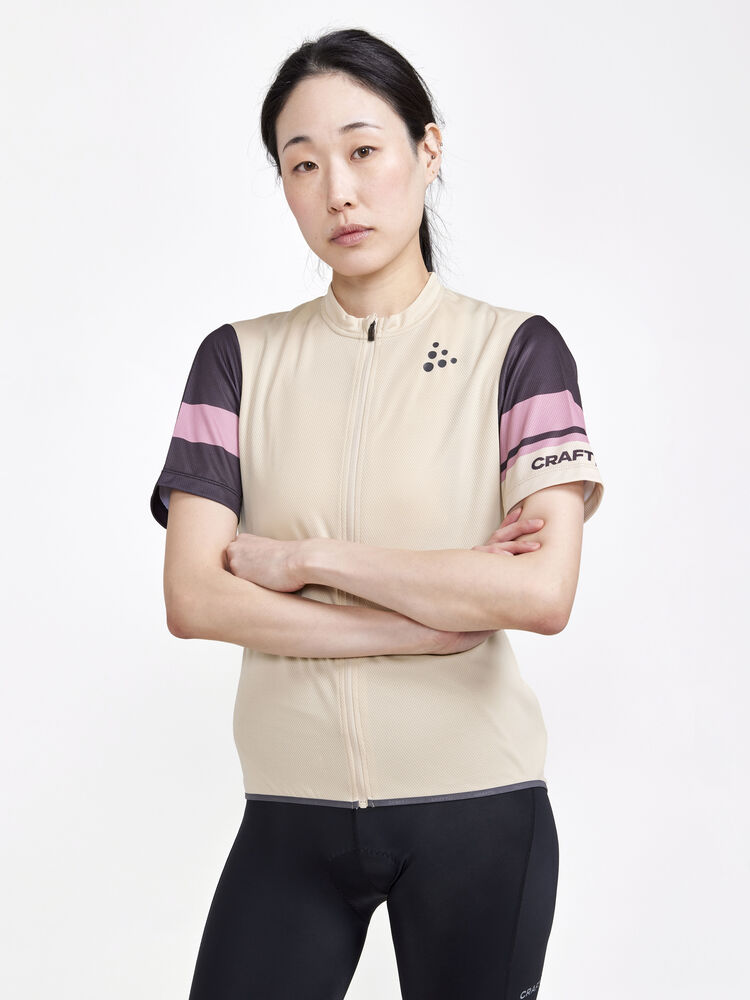 Craft CORE Endur Logo Jersey W - Ecru-Slate [211992] / XS