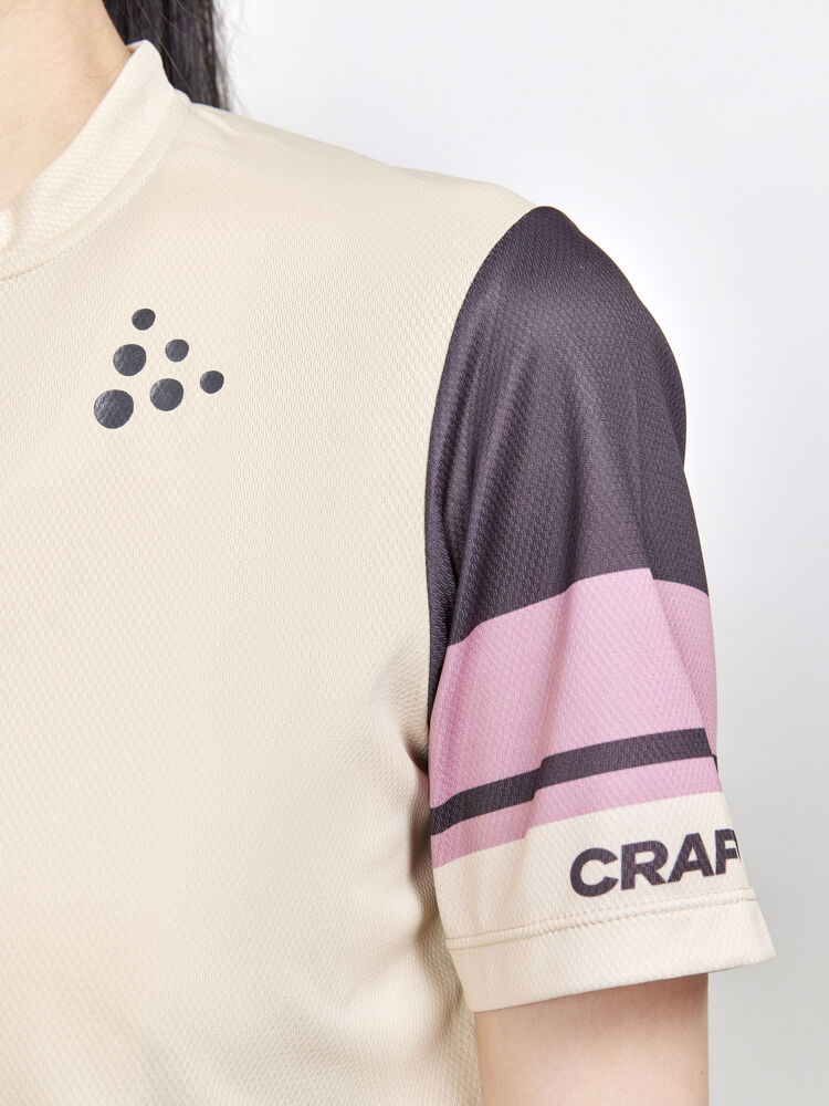Craft CORE Endur Logo Jersey W - Ecru-Slate [211992] / XS