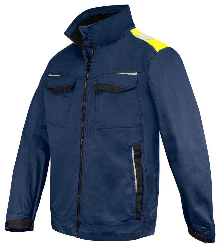 Projob 5427 SERVICEJAKKE - Navy/Yellow [5810] / XS