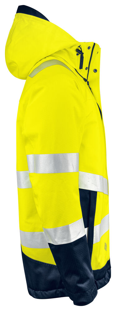 Projob 6453 FUNKTIONEL JAKKE EN ISO 20471 KLASSE 3 - Yellow/Navy [10] / XS