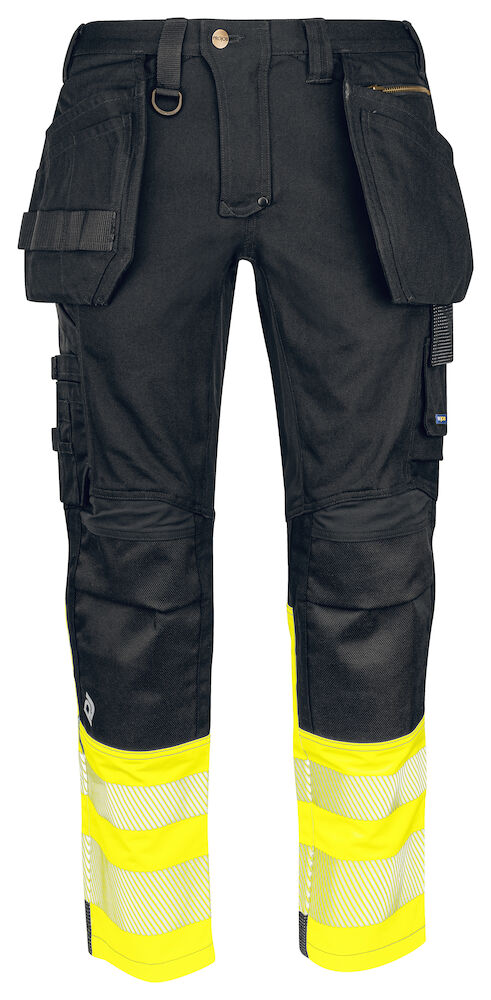 PROJOB Workwear – Professional Workwear for everyone in construction,  crafts, industry and service, 6525 WAISTPANT EXTREME EN ISO 20471 CLASS 1