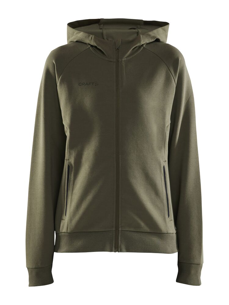 CORE Soul Full Zip Hood W från Craft i Rift