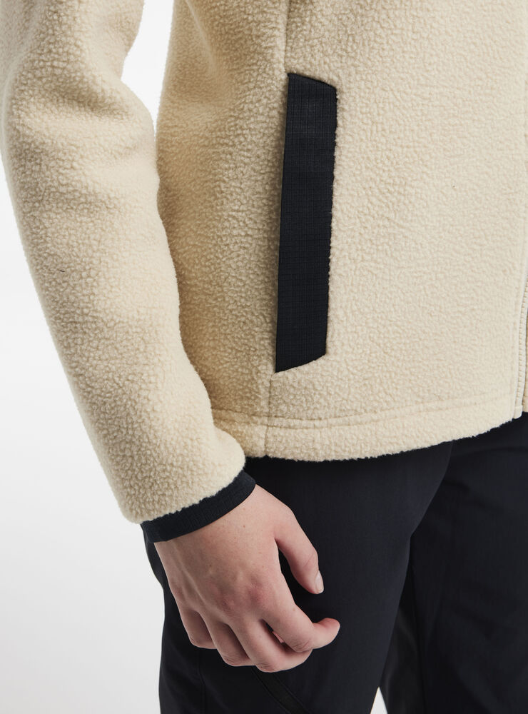 Craft ADV Explore Pile Fleece Jacket W - Ecru-Black (retail) [211999] / XS
