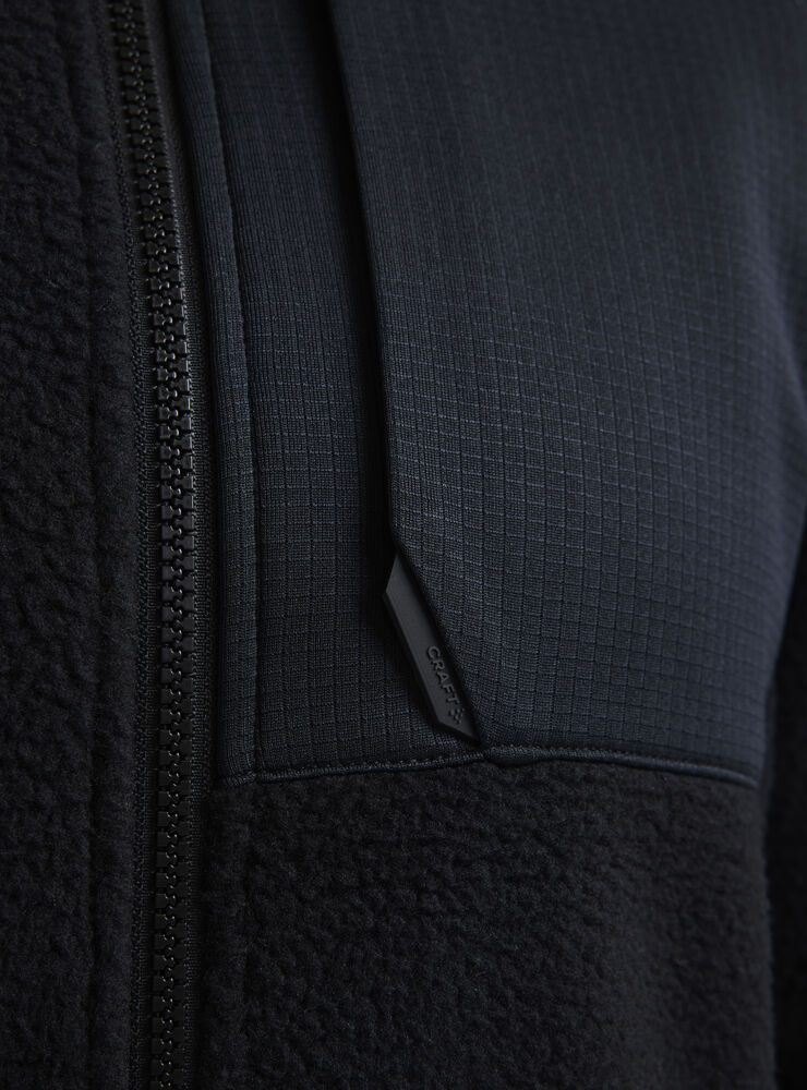 Craft ADV Explore Pile Fleece Jacket W - Black AW25 [999000] / XS