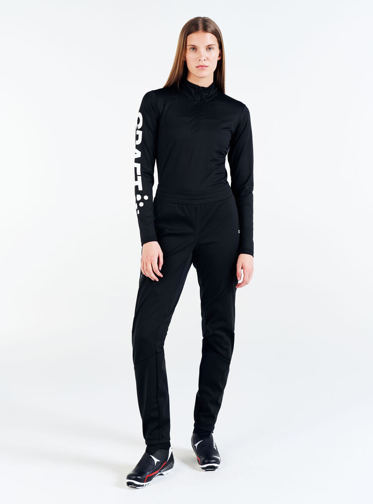 Craft CORE Nordic Club FZ Pants W - Black AW25 [999000] / XS