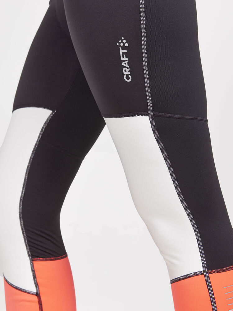 Craft Core Bike SubZ Lumen Wind Tights W - Slate-Shock [992825] / XS