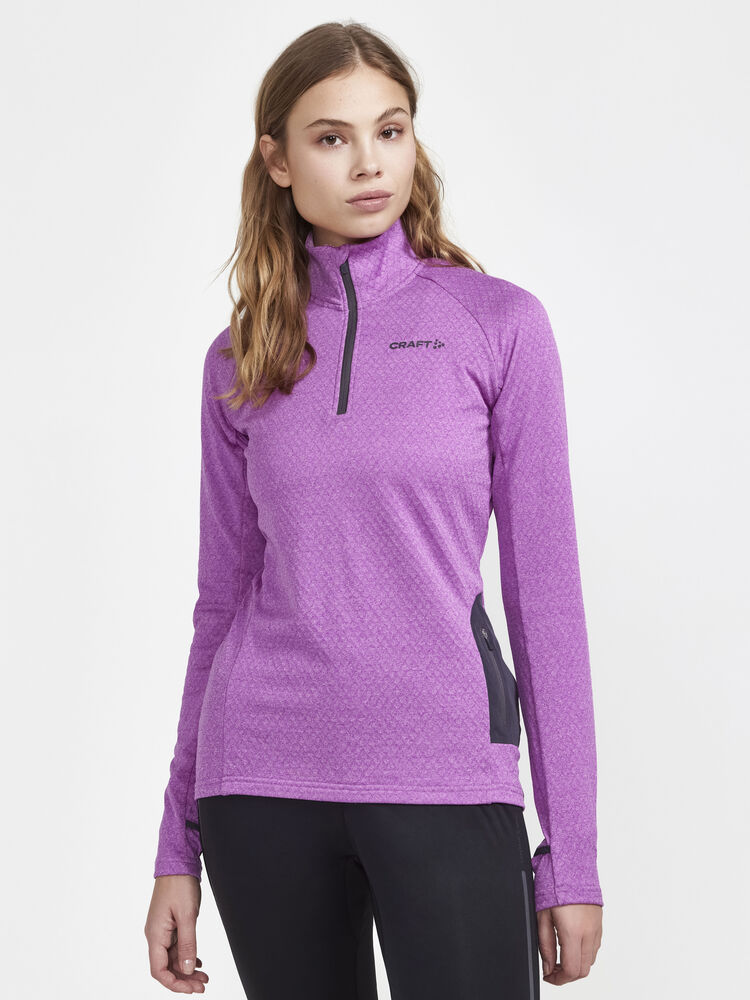 Craft CORE Trim Thermal Midlayer W - Cassius-Melange [781200] / XS