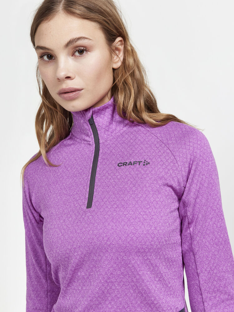Craft CORE Trim Thermal Midlayer W - Cassius-Melange [781200] / XS