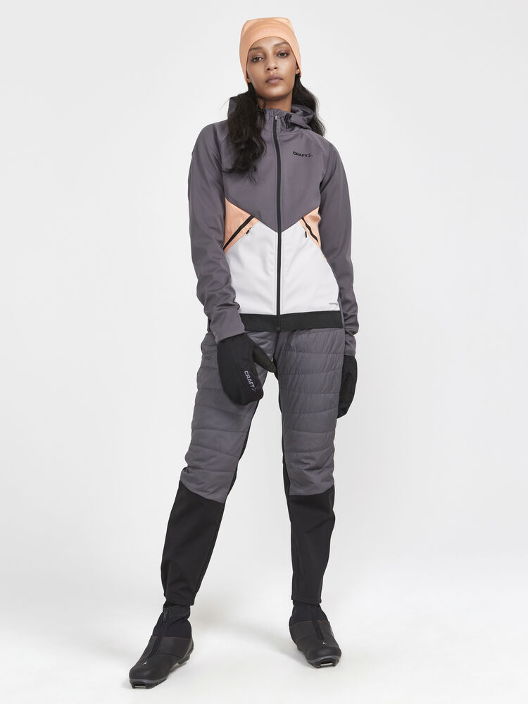 Craft Glide Hood Jacket W - GRANITE-ASH [985914] / XS
