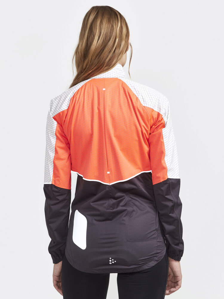 Craft Adv Bike Hydro Lumen Jacket W - Shock-Ash White [825895] / XS