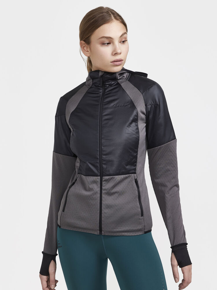 Craft ADV Hybrid Thermal midlayer W - BLACK-GRANITE [999985] / XS
