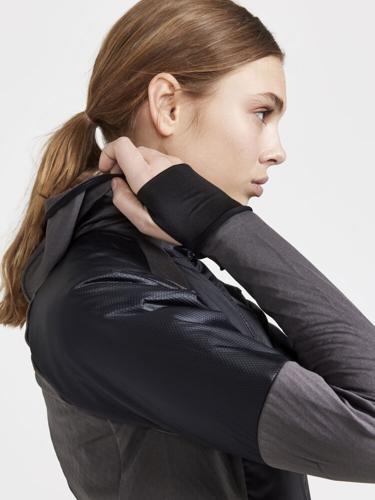 Craft ADV Hybrid Thermal midlayer W - BLACK-GRANITE [999985] / XS