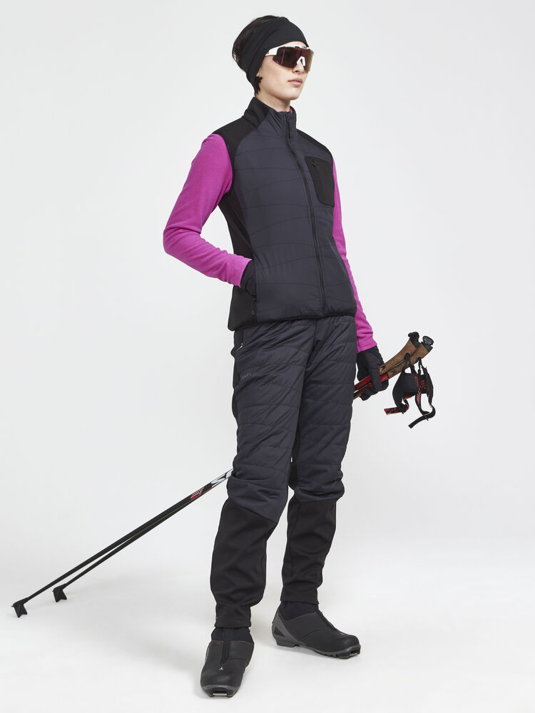 Craft Core Nordic Training Insulate Vest W - Black AW25 [999000] / XS