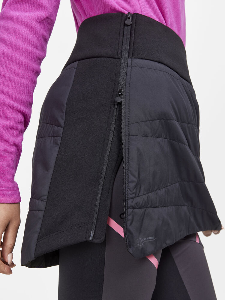 Craft Core Nordic Training Insulate Skirt W - Black AW25 [999000] / XS