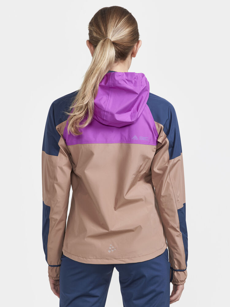 Craft PRO Trail Hydro Jacket W - TIDE-SEPIA [698224] / XS