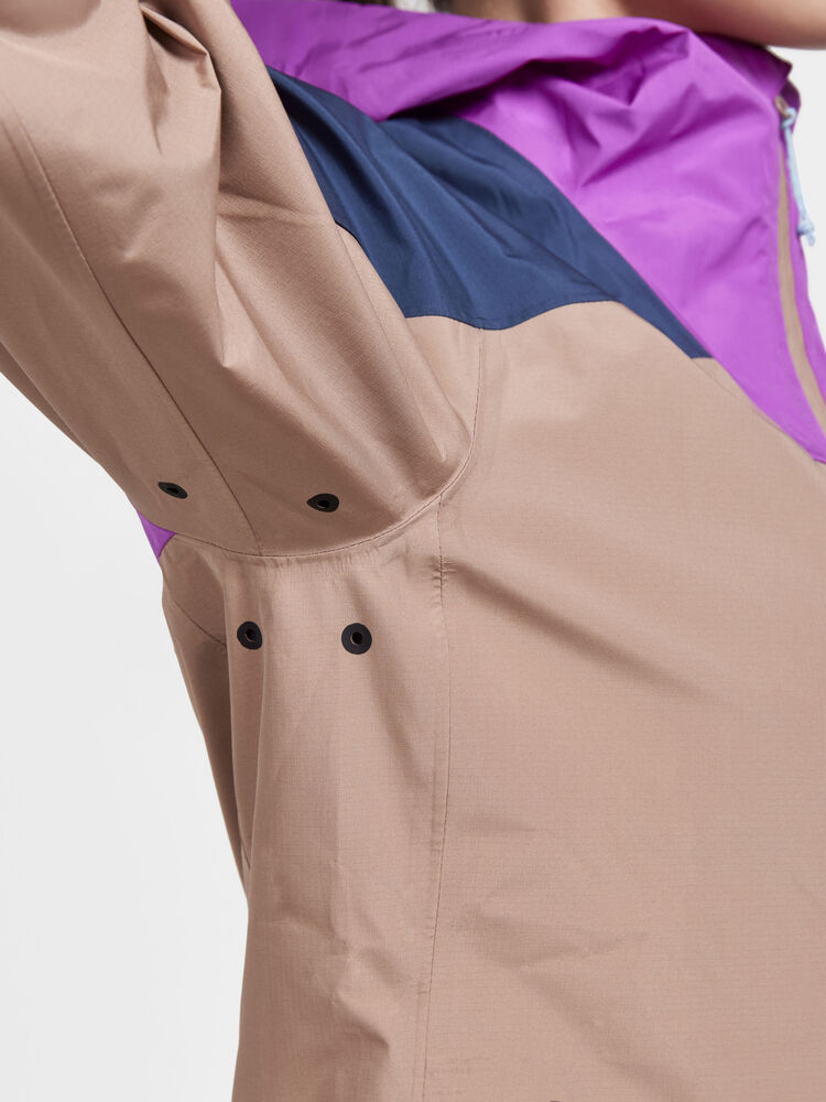 Craft PRO Trail Hydro Jacket W - TIDE-SEPIA [698224] / XS