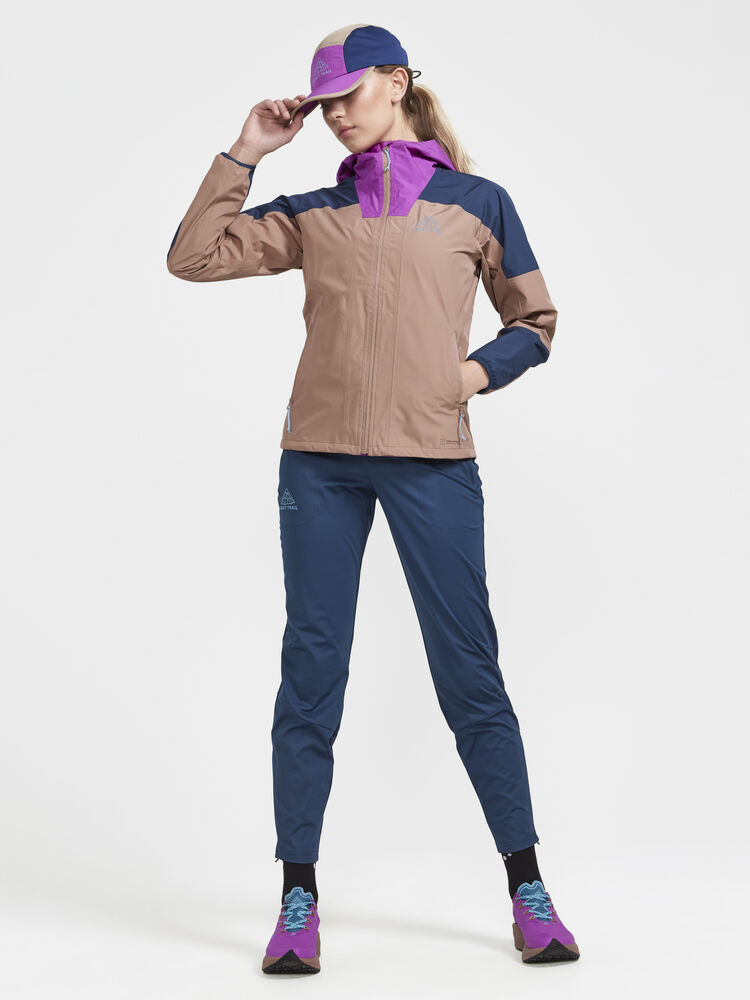 Craft PRO Trail Hydro Jacket W - TIDE-SEPIA [698224] / XS