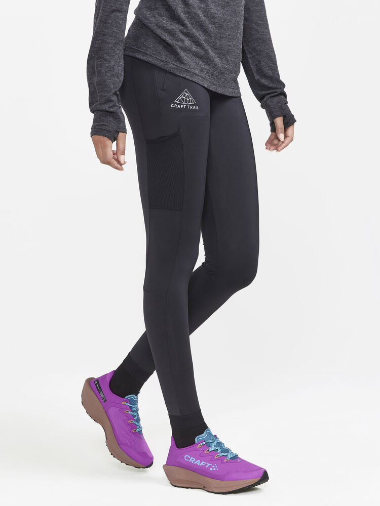 Craft PRO Trail Tights W - Black AW25 [999000] / XS