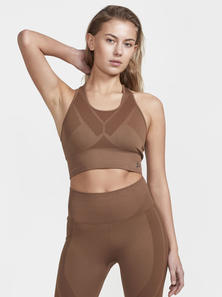 Craft ADV Tone Seamless Top W - Sepia-Java [224263] / XS