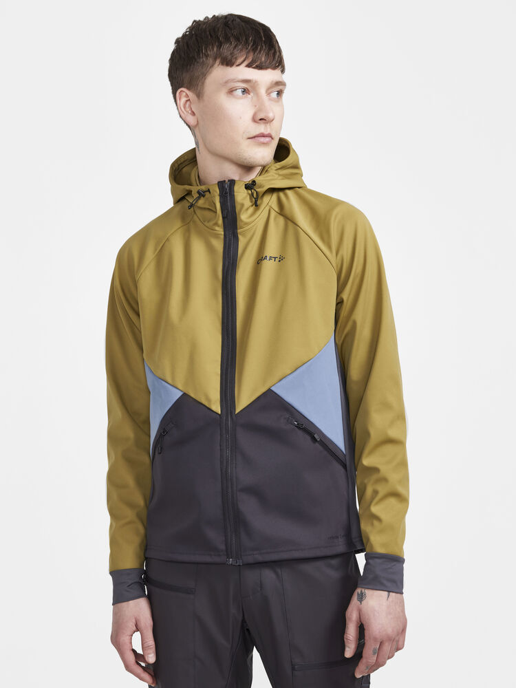 Craft Glide Hood Jacket M - Algae-Slate [632992] / XS
