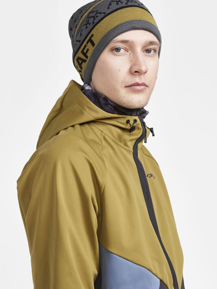 Craft Glide Hood Jacket M - Algae-Slate [632992] / XS