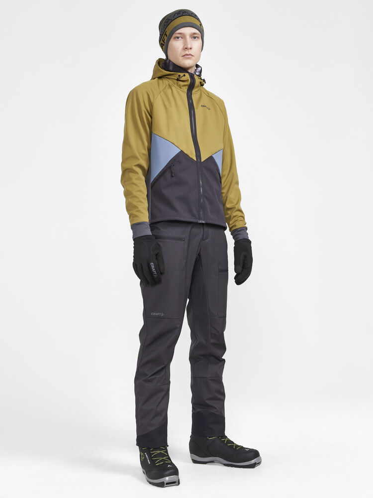 Craft Glide Hood Jacket M - Algae-Slate [632992] / XS