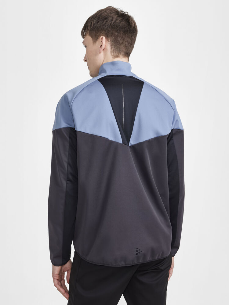 Craft Glide Block Jacket M - Flow-Slate [362992] / XS
