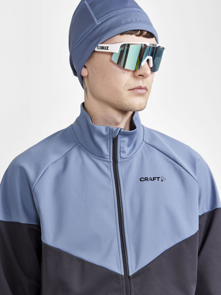 Craft Glide Block Jacket M - Flow-Slate [362992] / XS