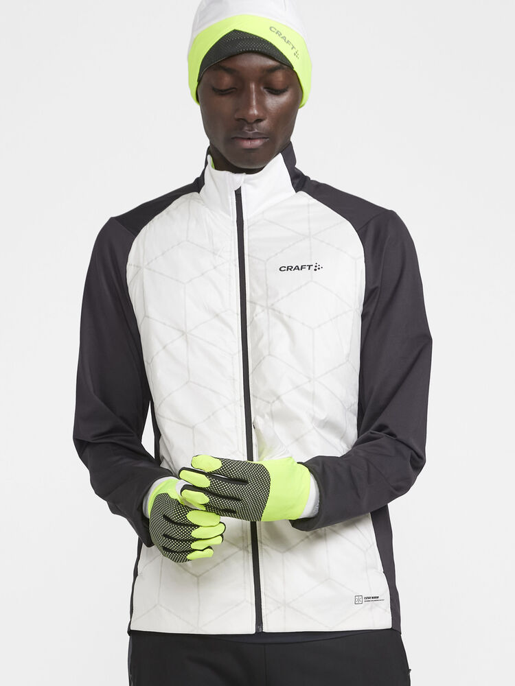 Craft ADV Lumen Fleece Glove - Ash White-Flumino [895851] / S