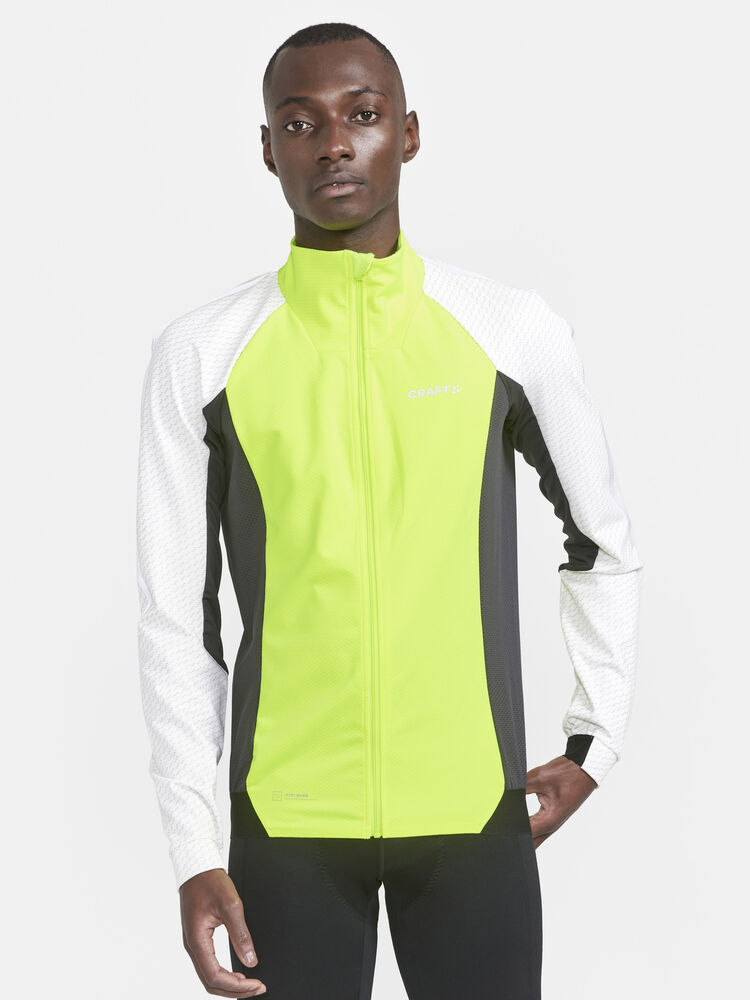 Craft Adv Bike SubZ Lumen Jacket M - FLUMINO-ASH WHITE [851895] / XS