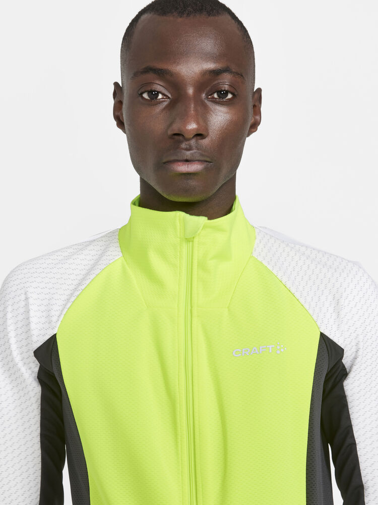 Craft Adv Bike SubZ Lumen Jacket M - FLUMINO-ASH WHITE [851895] / XS