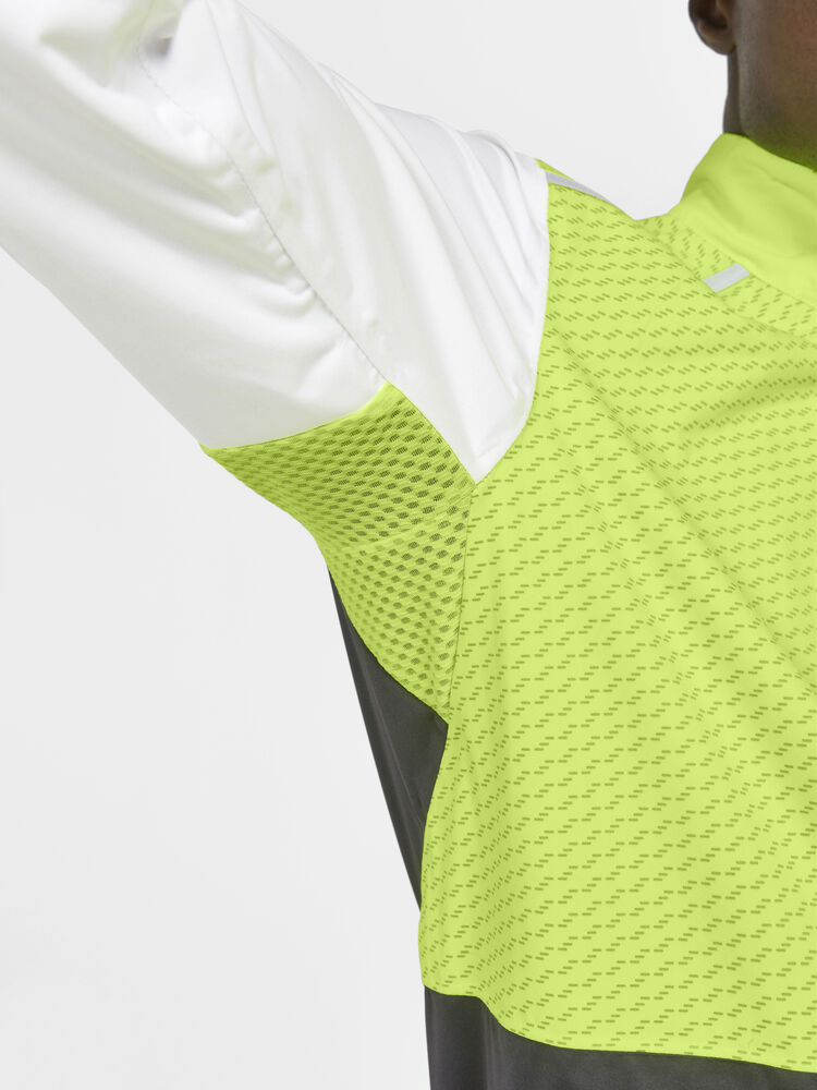 Craft Adv Bike Hydro Lumen Jacket M - FLUMINO-ASH WHITE [851895] / XS
