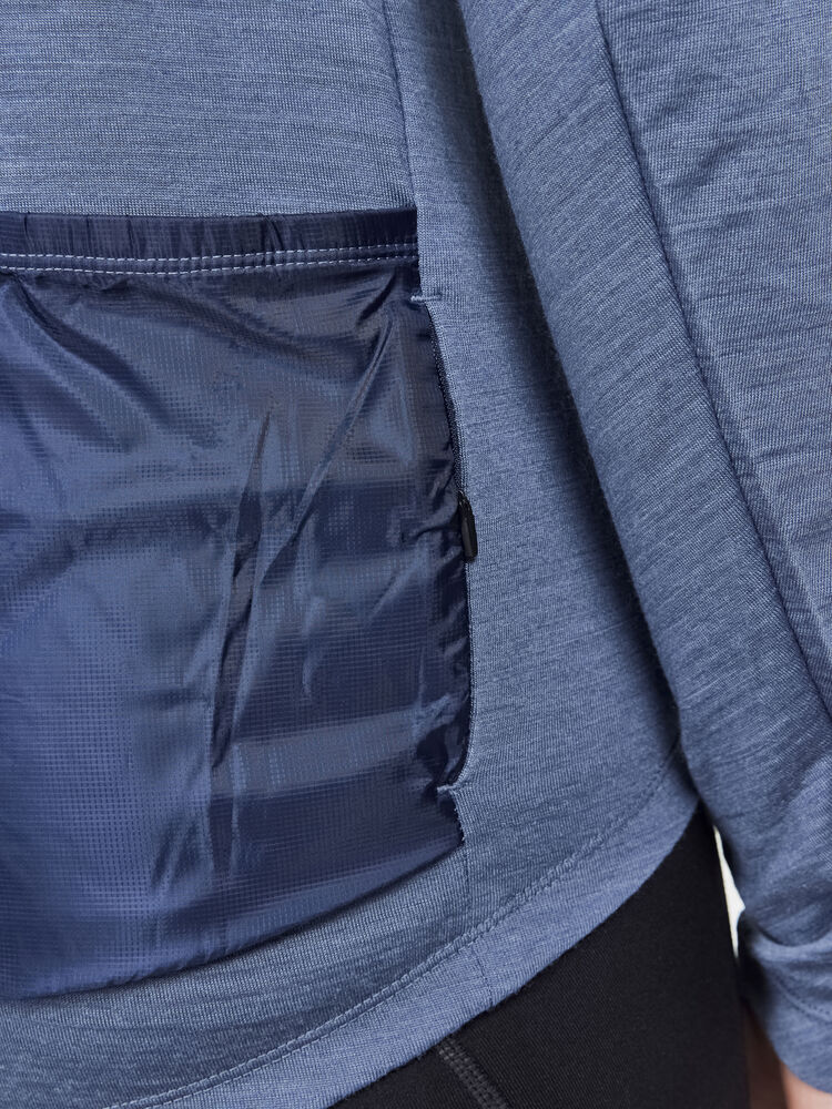Craft Adv Bike SubZ Wool LS Jersey M - FLOW-BLAZE [362396] / XS