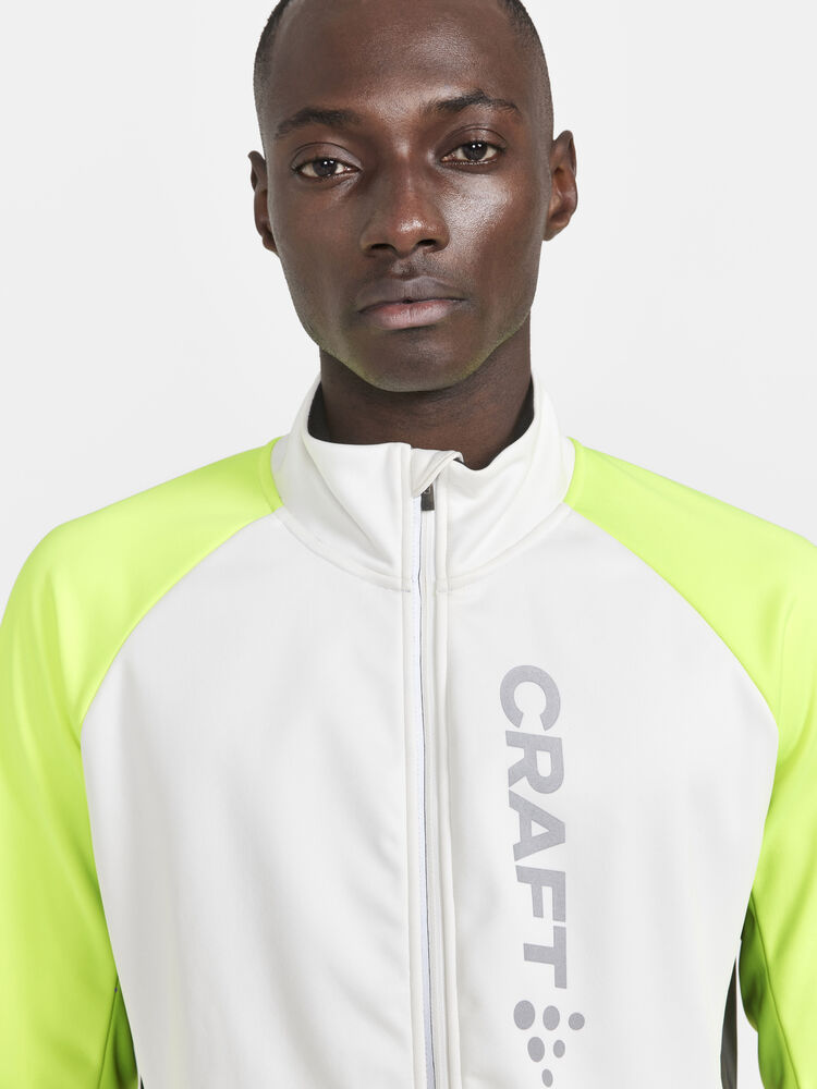 Craft Core Bike SubZ Lumen Jacket M - FLUMINO-ASH WHITE [851895] / XS