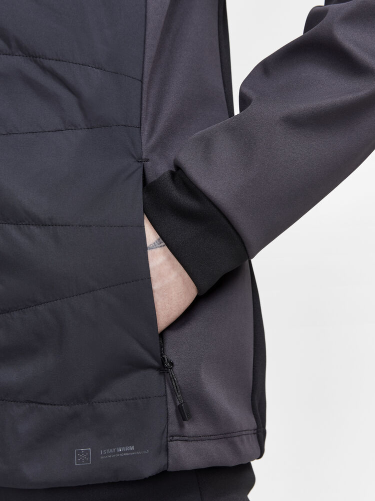 Craft Core Nordic Training Insulate Jacket M - Black-Slate [999992] / XS