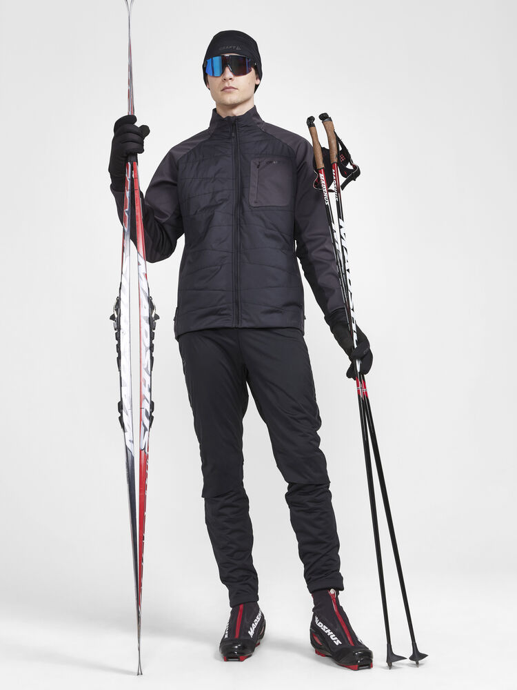 Craft Core Nordic Training Insulate Jacket M - Black-Slate [999992] / XS