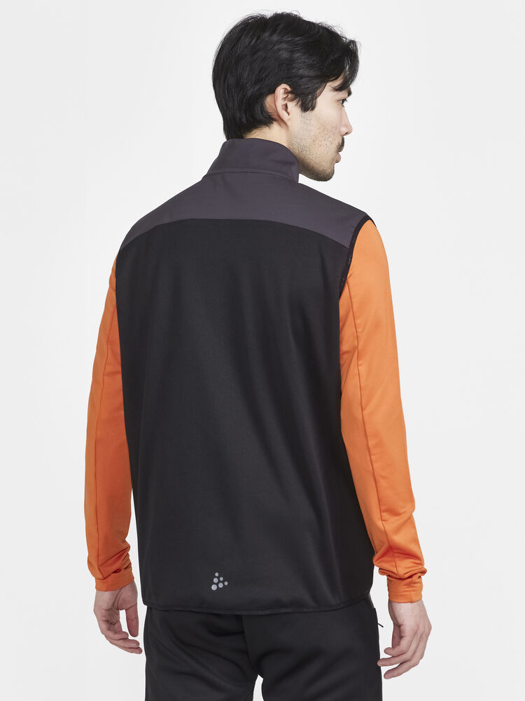 Craft Core Nordic Training Insulate Vest M - Black-Slate [999992] / XS