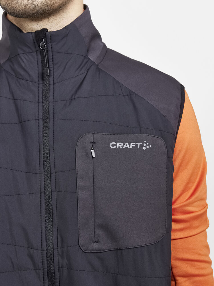 Craft Core Nordic Training Insulate Vest M - Black-Slate [999992] / XS