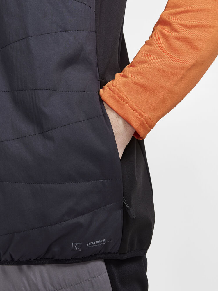 Craft Core Nordic Training Insulate Vest M - Black-Slate [999992] / XS